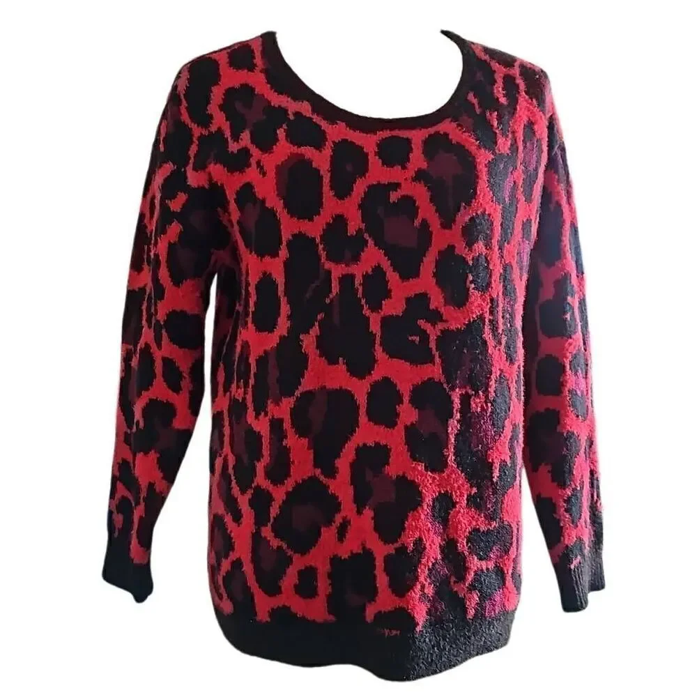 Apt. 9 Leopard Print Sweater, Black Friday Deal